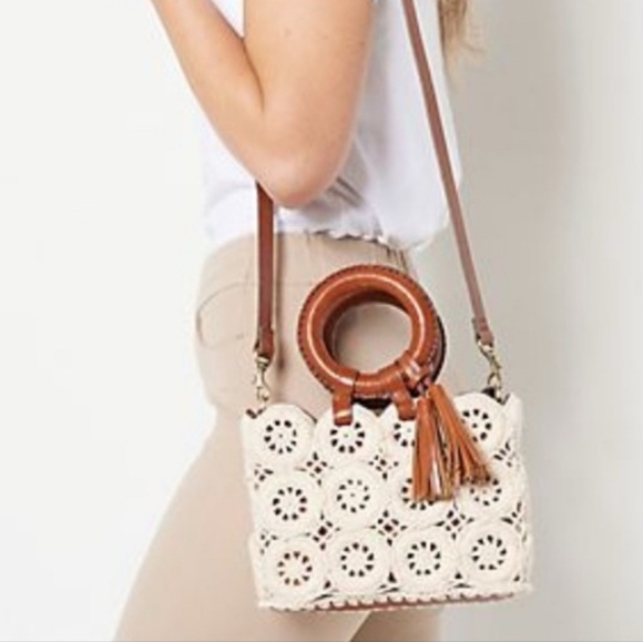 PATRICIA NASH VOBBIA Crochet Tote | Boho Chic, Festival, Hippie - Picture 2 of 9